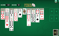 Spider Solitaire Online Card Game Full Screen